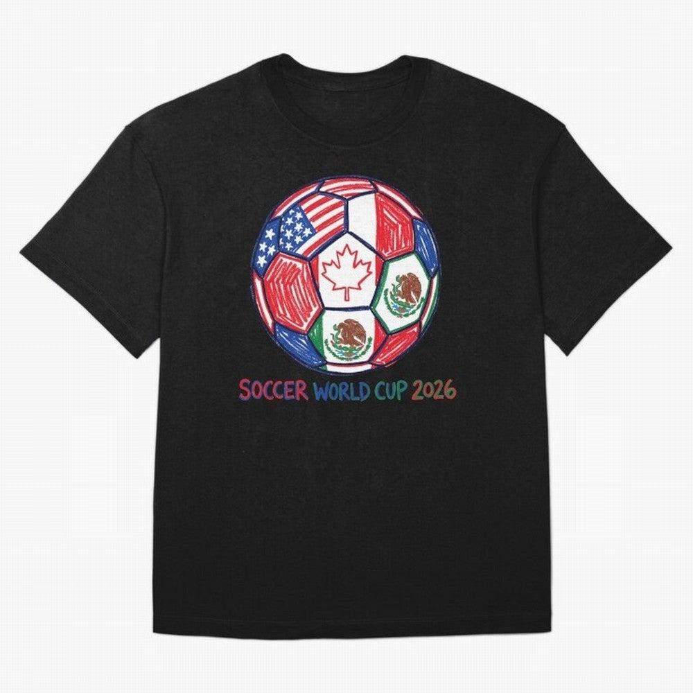 soccer world cup 2026 Classic T-Shirt Refresh FIFA World Cup 2026 Driven by Messi, Neymar and Mbappe, Germany Energy, Sports Nostalgia, International Competition, Famous Players and Unforgettable Victories; Created for Match Day Parties, Soccer