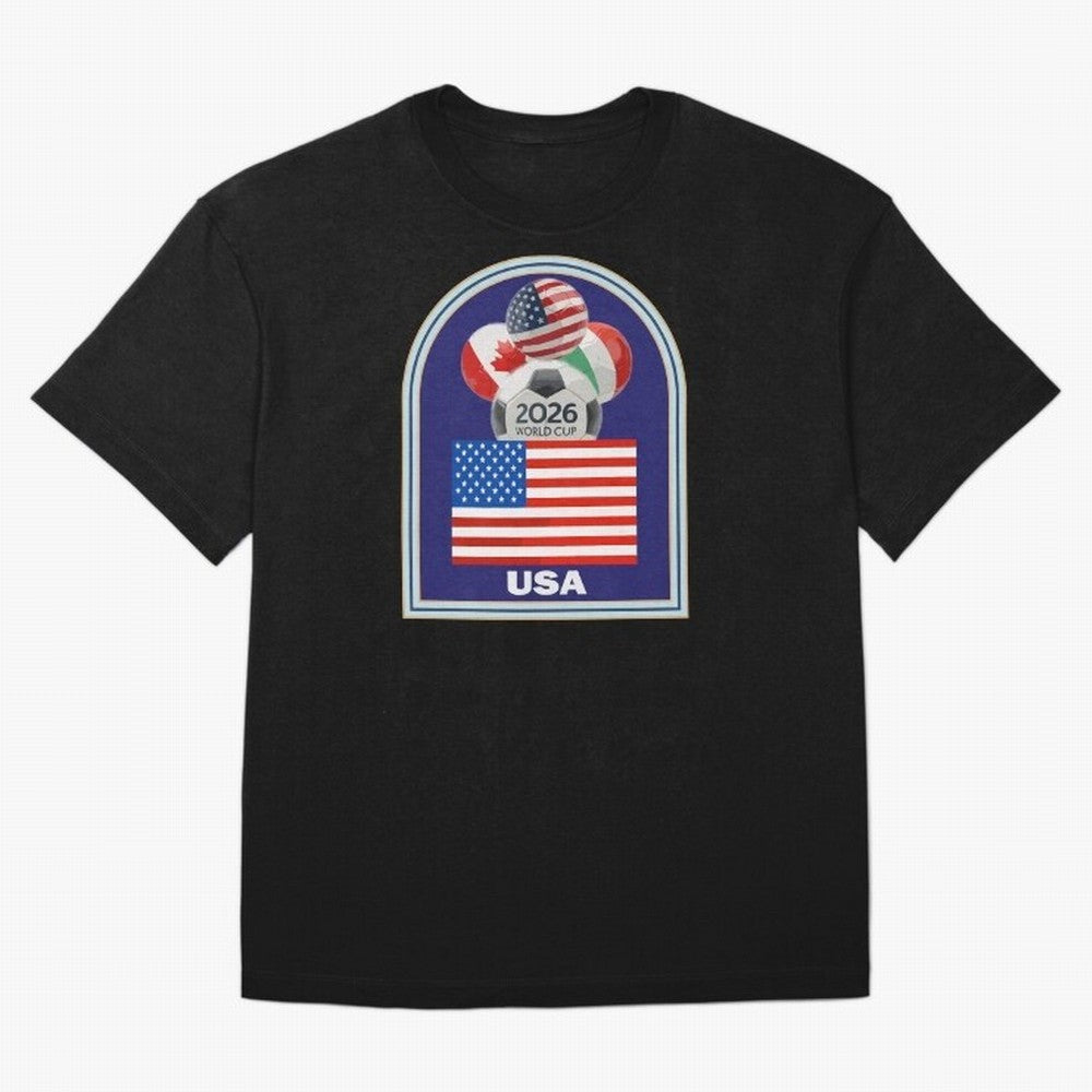 USA 2026 Soccer T-shirt Classic T-Shirt Relive Legendary Nights from FIFA World Cup 2026 Spirit, Celebrating Netherlands, Messi, Classic Soccer Heritage, Championship Pressure, Fan Loyalty and International Pride; Made for Collectors Who Enjoy