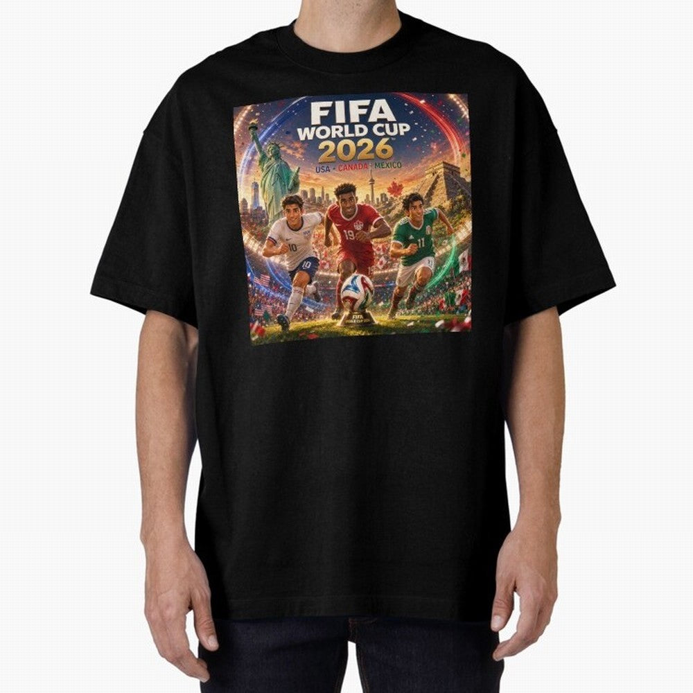 Road to 2026 Football #football 2026 Classic T-Shirt Remember Global Football Passion for FIFA World Cup 2026, Built around Cristiano Ronaldo, Haaland and CR7, England and Germany, Match Day Excitement, Supporter Culture, Golden Goals and Global