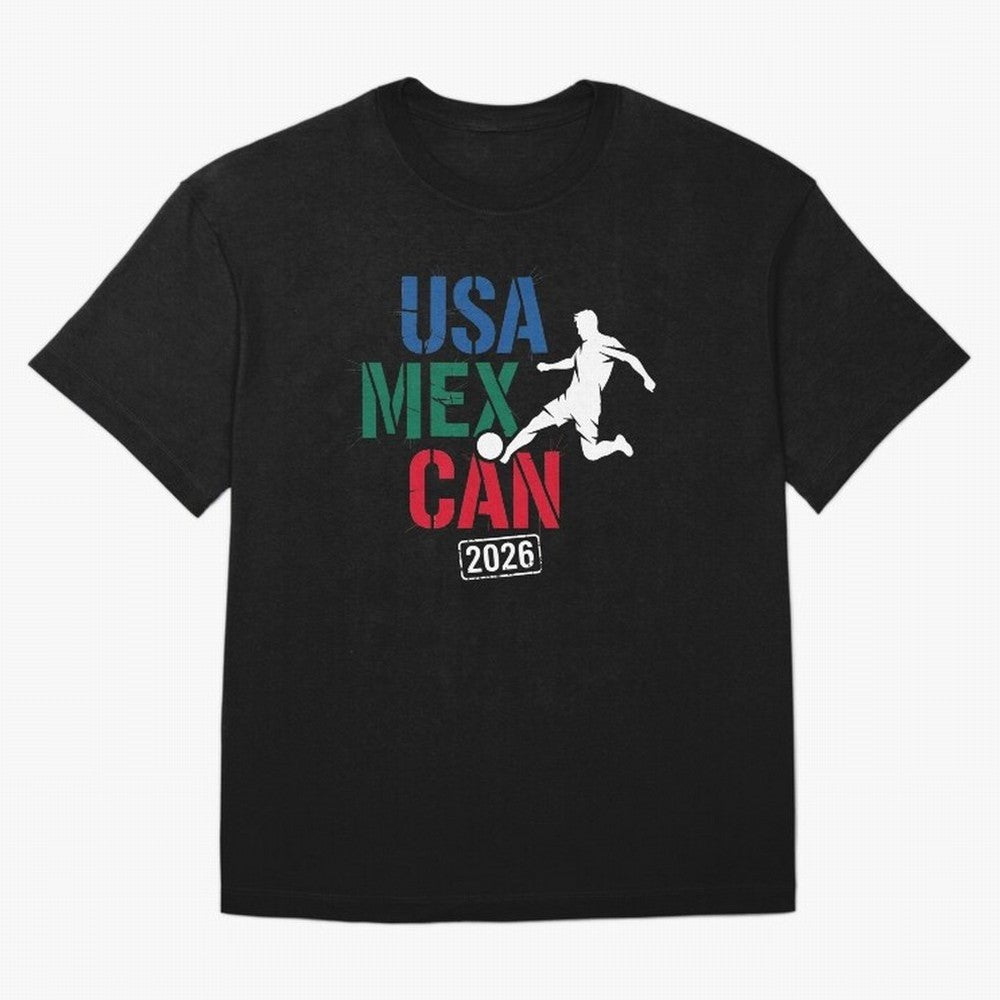 2026 Soccer Player USA Canada Mexico 26 Dark Classic T-Shirt Back Your Heroes with FIFA World Cup 2026 Filled with Neymar, Argentina, France and Brazil Energy, Stadium Chants, National Pride, Trophy Dreams and Unforgettable Football Memories;
