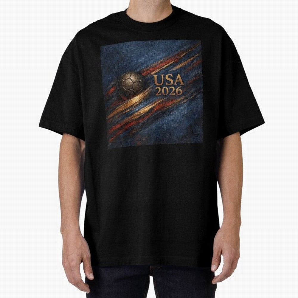 Bronze Inspired USA 2026 Soccer Theme Classic T-Shirt Enjoy FIFA World Cup 2026 Group Stage Made for Messi, Argentina and Brazil Energy, Football Passion, Legendary Performances, Festival Vibes and Supporter Community; Built for Supporters Chasing
