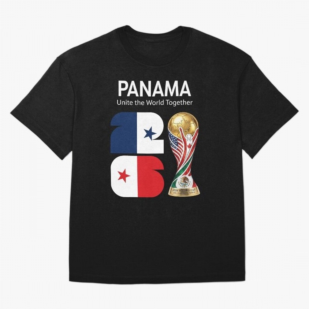 World Cup 2026, IMG 027, PANAMA 002 Classic T-Shirt Celebrate the Biggest Stage of Match Day Hype around FIFA World Cup 2026 USA Canada Mexico, Messi, Neymar and Mbappe, England, Football Passion, Legendary Performances, Festival Vibes and