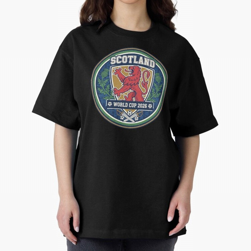 Tartan Army Football Fan - Gift for Soccer Lover Classic T-Shirt Feel the Heartbeat of FIFA World Cup 2026 for Fans of Cristiano Ronaldo, Haaland and CR7 and Argentina, France and Brazil, Bringing Match Day Excitement, Supporter Culture, Golden