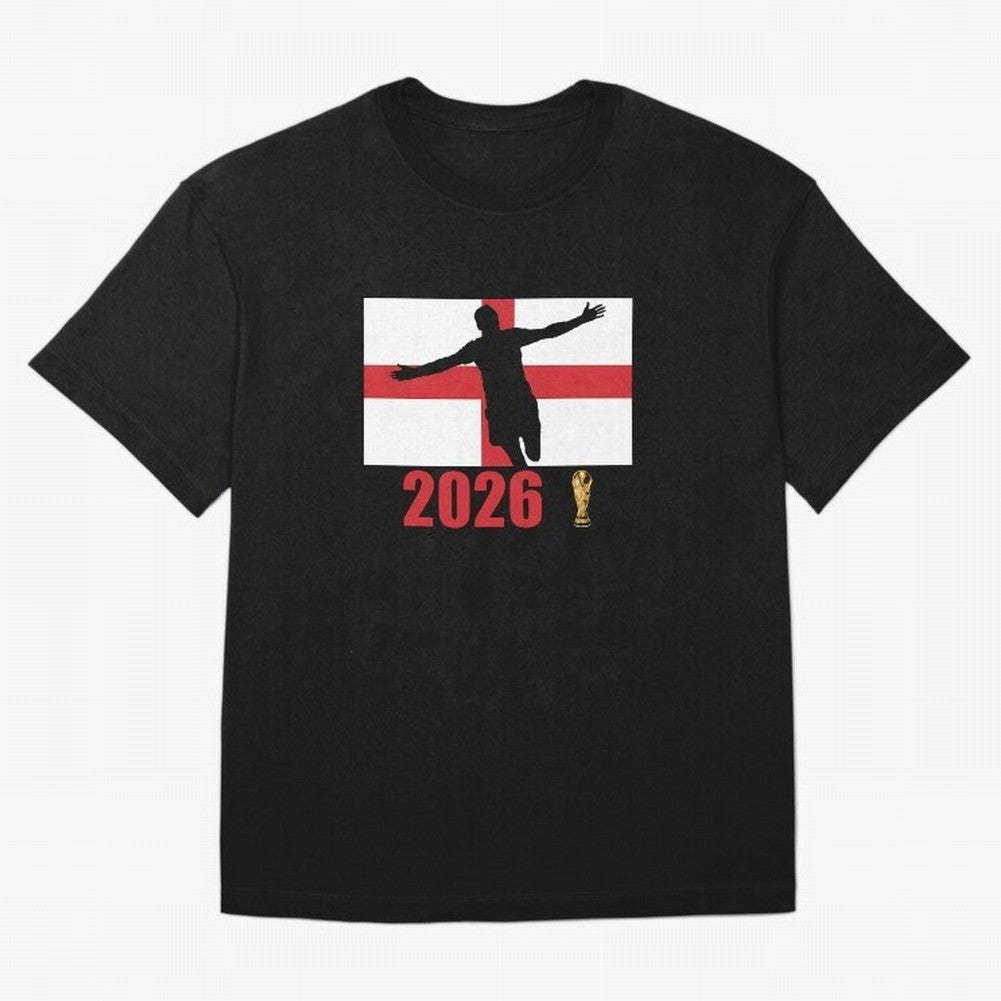 England World Cup 2026 T-Shirt_84815873 Classic T-Shirt Bring Stadium Energy to the FIFA World Cup 2026 USA Canada Mexico Journey through Neymar, Haaland and Cristiano Ronaldo Highlights, Argentina, France and Brazil Pride, Match Day Excitement,