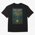 Miami Home of the World Cup 2026 Soccer Fan Poster ¡ª Tropical Art Print Classic T-Shirt Live for the Drama of FIFA World Cup 2026 Group Stage Spirit, Filled with England and Germany, CR7, Vintage Soccer Flavor, Modern Football Stars, National