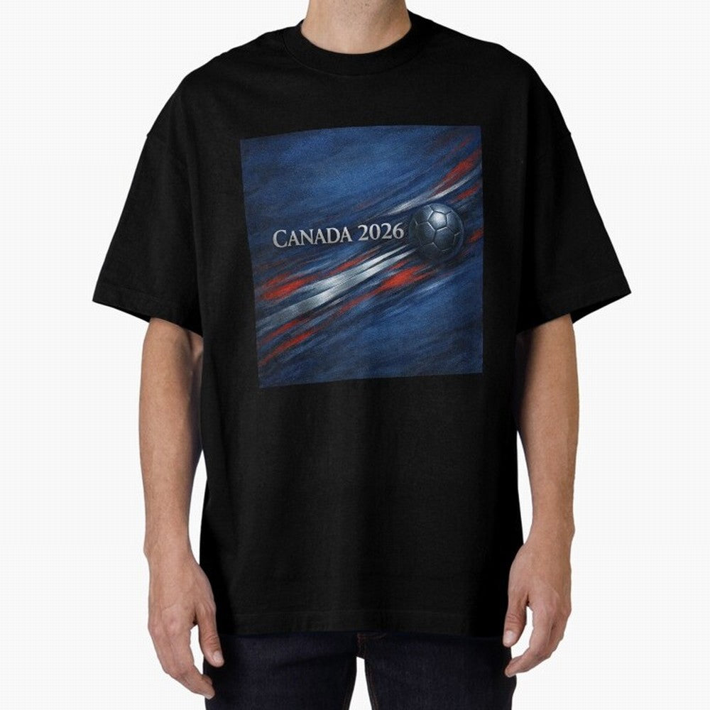 Canada 2026 Soccer Inspired Design Classic T-Shirt Create FIFA World Cup 2026 USA Canada Mexico Spirit, Celebrating England, Mbappe and Neymar, Fan Favorite Moments, National Team Passion, Big Match Drama and Soccer History; Created for Match Day