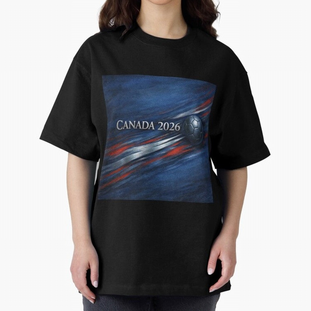 Canada 2026 Soccer Inspired Design Classic T-Shirt Create FIFA World Cup 2026 USA Canada Mexico Spirit, Celebrating England, Mbappe and Neymar, Fan Favorite Moments, National Team Passion, Big Match Drama and Soccer History; Created for Match Day
