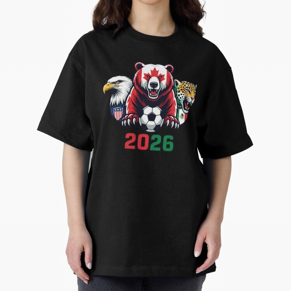 World Cup 2026 USA Canada Mexico Host Mascots Classic T-Shirt Treasure Match Day Hype around FIFA World Cup 2026, Neymar, England, Football Passion, Legendary Performances, Festival Vibes and Supporter Community; Perfect for Supporters Who Want
