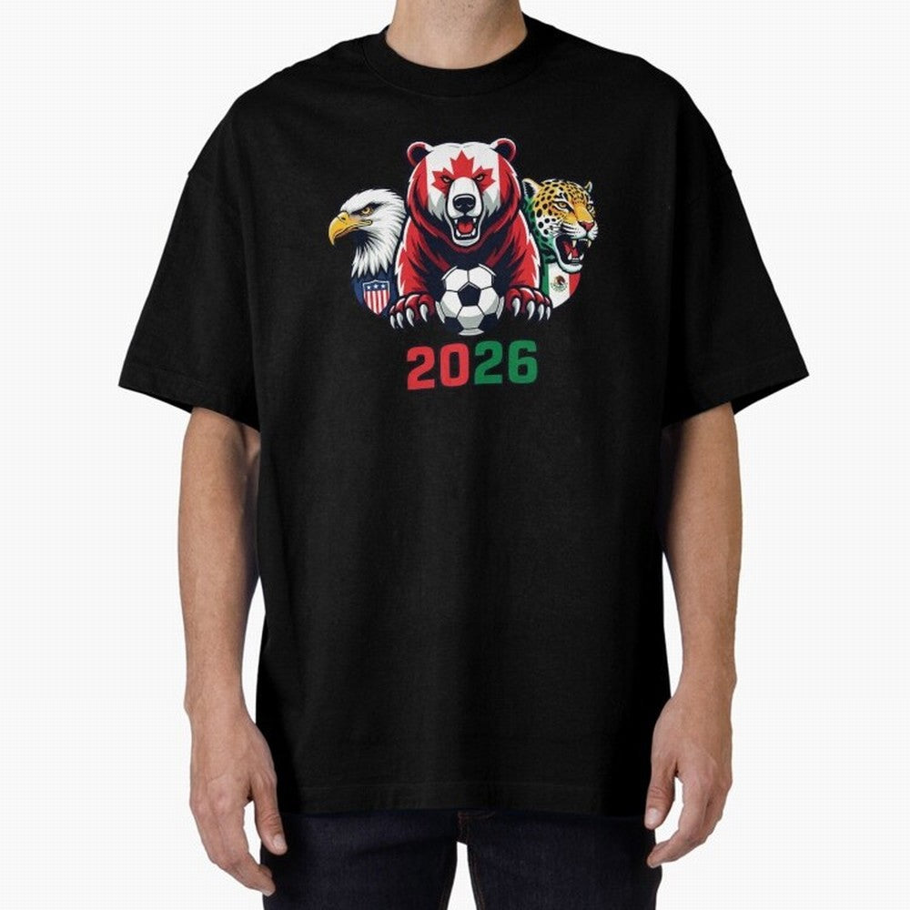 World Cup 2026 USA Canada Mexico Host Mascots Classic T-Shirt Treasure Match Day Hype around FIFA World Cup 2026, Neymar, England, Football Passion, Legendary Performances, Festival Vibes and Supporter Community; Perfect for Supporters Who Want