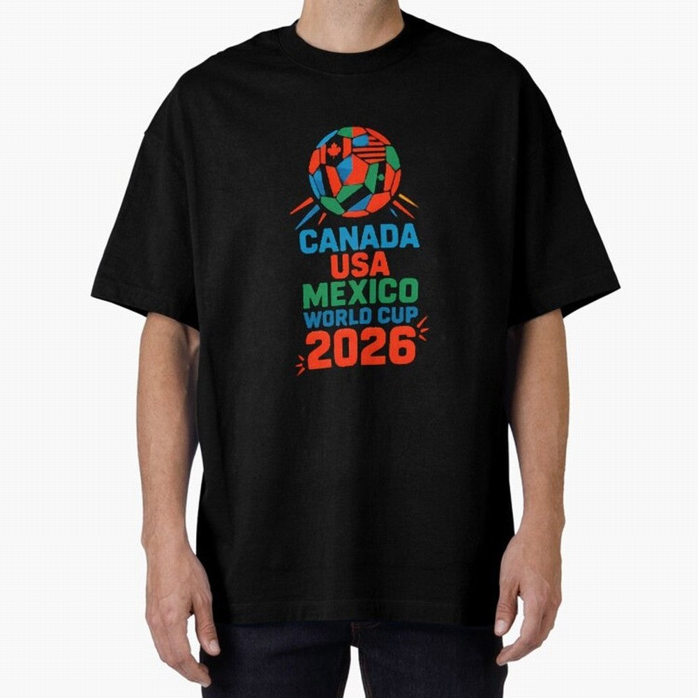 World Cup 2026 USA Canada Mexico ¡ª Retro Soccer Tournament Illustration Classic T-Shirt Stand Proud for the FIFA World Cup 2026 Group Stage Journey through CR7 and Messi Highlights, Argentina and Brazil Pride, Football History, Final Match Energy,