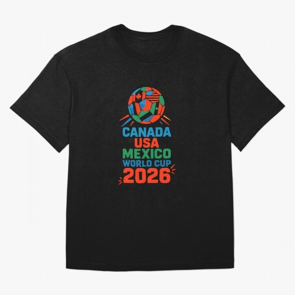 World Cup 2026 USA Canada Mexico ¡ª Retro Soccer Tournament Illustration Classic T-Shirt Stand Proud for the FIFA World Cup 2026 Group Stage Journey through CR7 and Messi Highlights, Argentina and Brazil Pride, Football History, Final Match Energy,