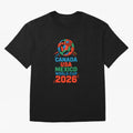 World Cup 2026 USA Canada Mexico ¡ª Retro Soccer Tournament Illustration Classic T-Shirt Stand Proud for the FIFA World Cup 2026 Group Stage Journey through CR7 and Messi Highlights, Argentina and Brazil Pride, Football History, Final Match Energy,