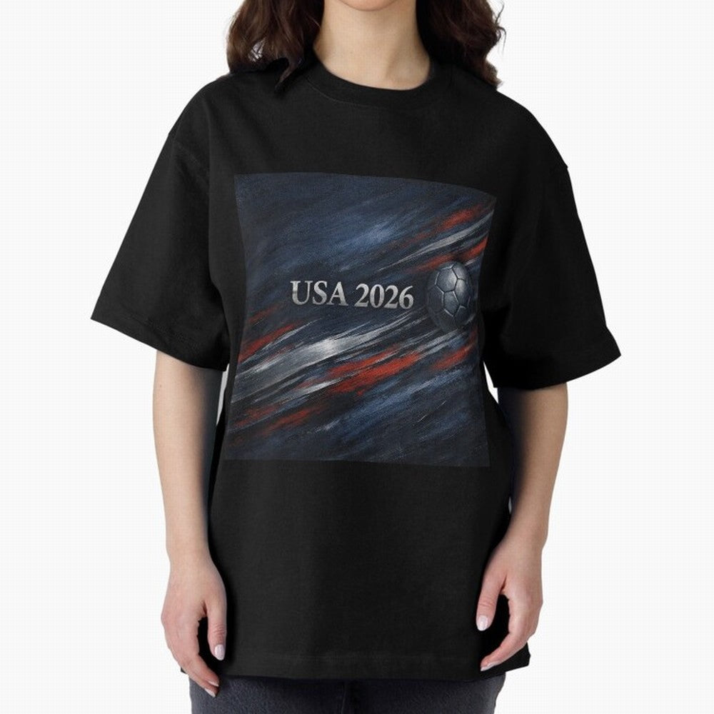 USA 2026 Soccer Event Design Classic T-Shirt Join the Countdown to FIFA World Cup 2026 USA Canada Mexico for Fans of Neymar, Haaland and Cristiano Ronaldo and Argentina, Bringing Stadium Chants, National Pride, Trophy Dreams and Unforgettable
