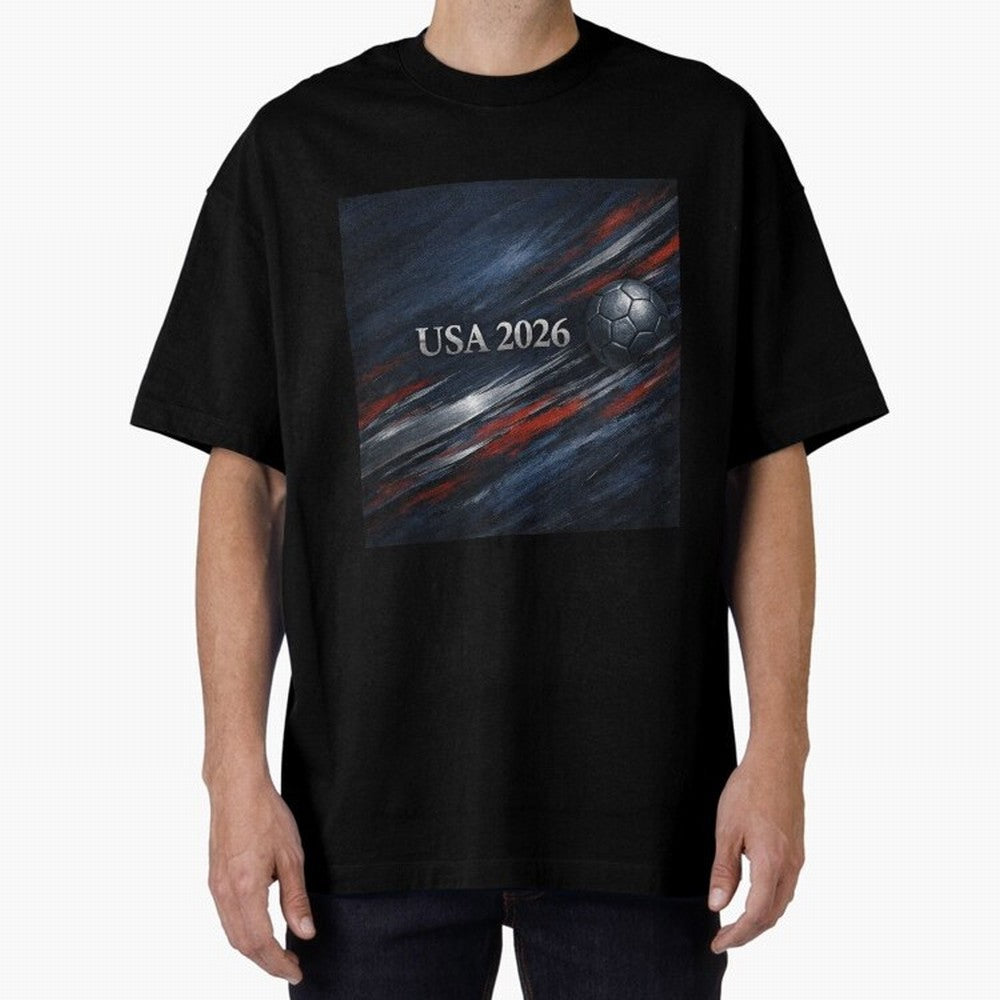 USA 2026 Soccer Event Design Classic T-Shirt Join the Countdown to FIFA World Cup 2026 USA Canada Mexico for Fans of Neymar, Haaland and Cristiano Ronaldo and Argentina, Bringing Stadium Chants, National Pride, Trophy Dreams and Unforgettable