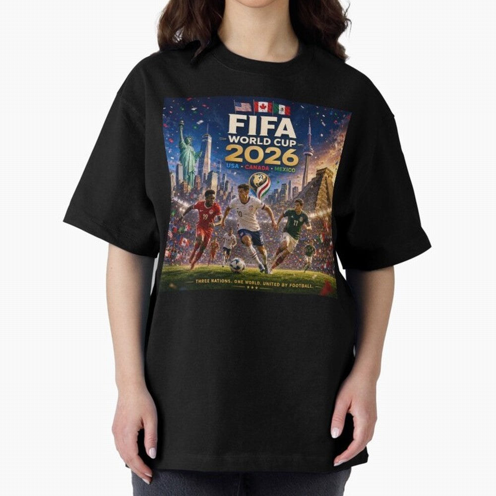 North America Soccer 2026 #football 2026 Classic T-Shirt Show Championship Spirit for Global Football Passion for FIFA World Cup 2026 Group Stage, Celebrating Cristiano Ronaldo, Haaland and CR7, Spain and Netherlands, Soccer Culture, Superstar
