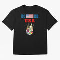 Keep Calm and support USA Football Flag Soccer Jersey Classic T-Shirt Celebrate Football Heritage in the FIFA World Cup 2026 Journey through Mbappe Highlights, Spain and Netherlands Pride, Football History, Final Match Energy, Crowd Noise and Once