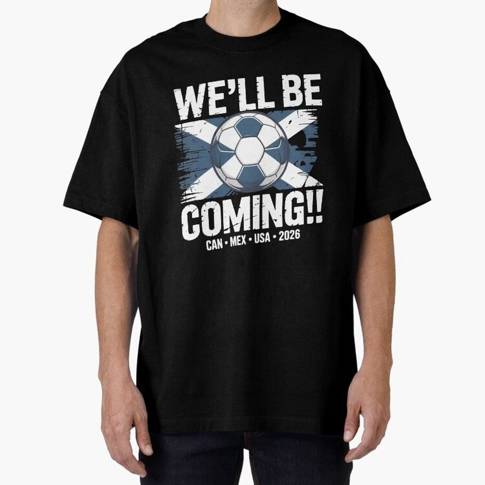 Scotland 2026 Football Qualification National Pride Classic T-Shirt Show Match Day Excitement for FIFA World Cup 2026 Group Stage for Fans of Messi, Neymar and Mbappe and Brazil, Portugal and Argentina, Bringing Football History, Final Match