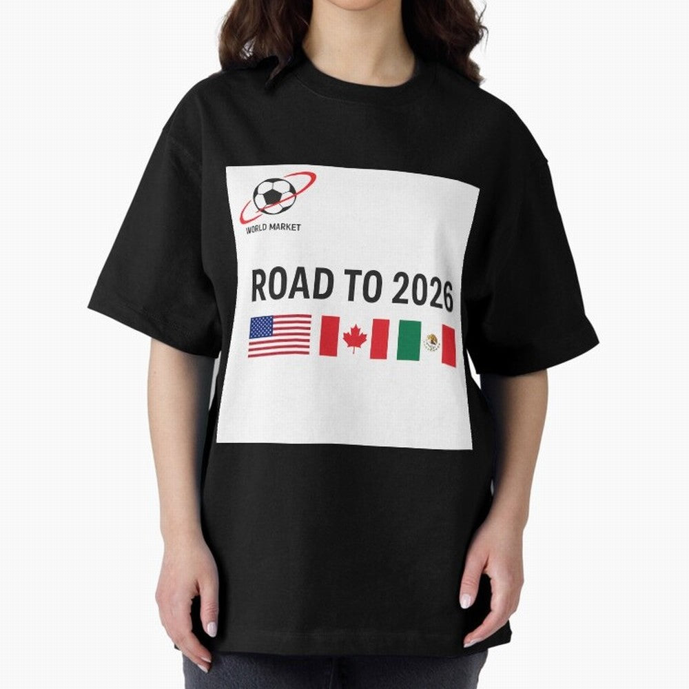Road to World Cup 2026 Football Journey Classic T-Shirt Show Fan Pride Across FIFA World Cup 2026 USA Canada Mexico Made for CR7, Netherlands Energy, Championship Spirit, Famous Goals, Roaring Crowds and International Football Unity; Built for