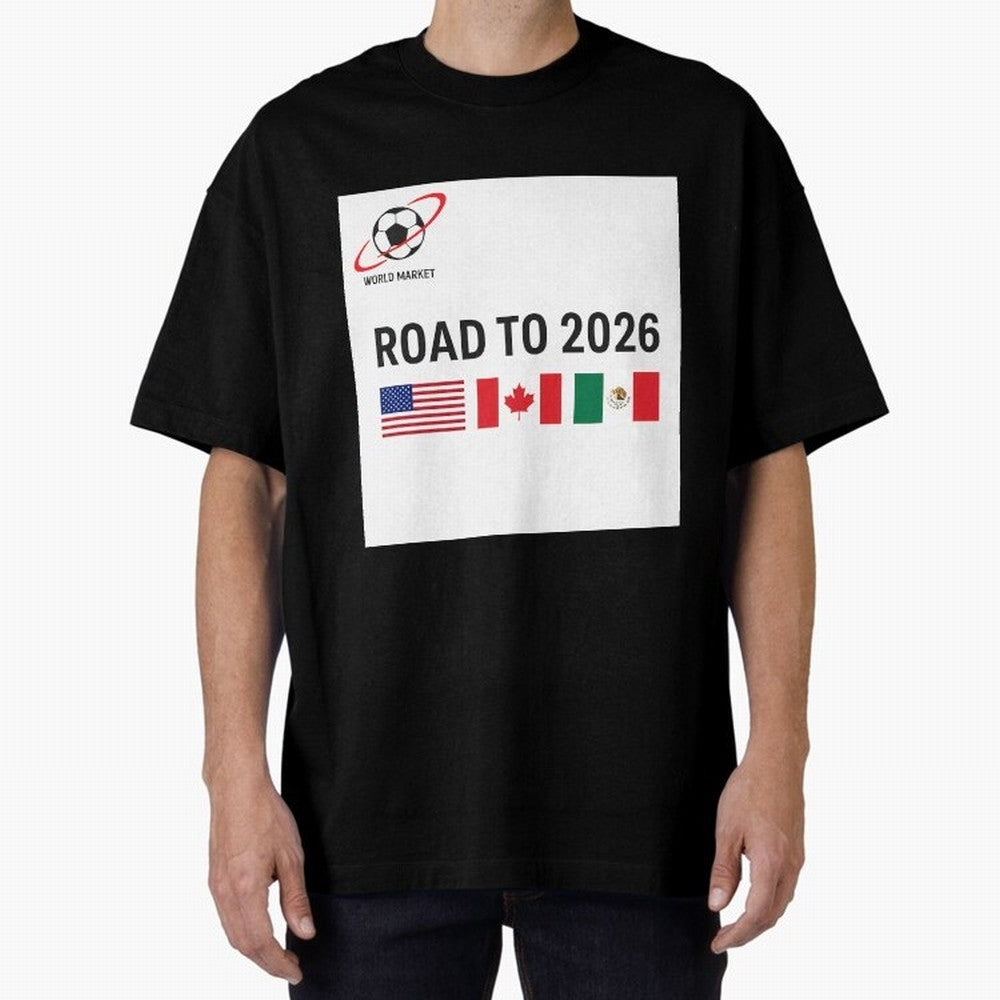 Road to World Cup 2026 Football Journey Classic T-Shirt Show Fan Pride Across FIFA World Cup 2026 USA Canada Mexico Made for CR7, Netherlands Energy, Championship Spirit, Famous Goals, Roaring Crowds and International Football Unity; Built for