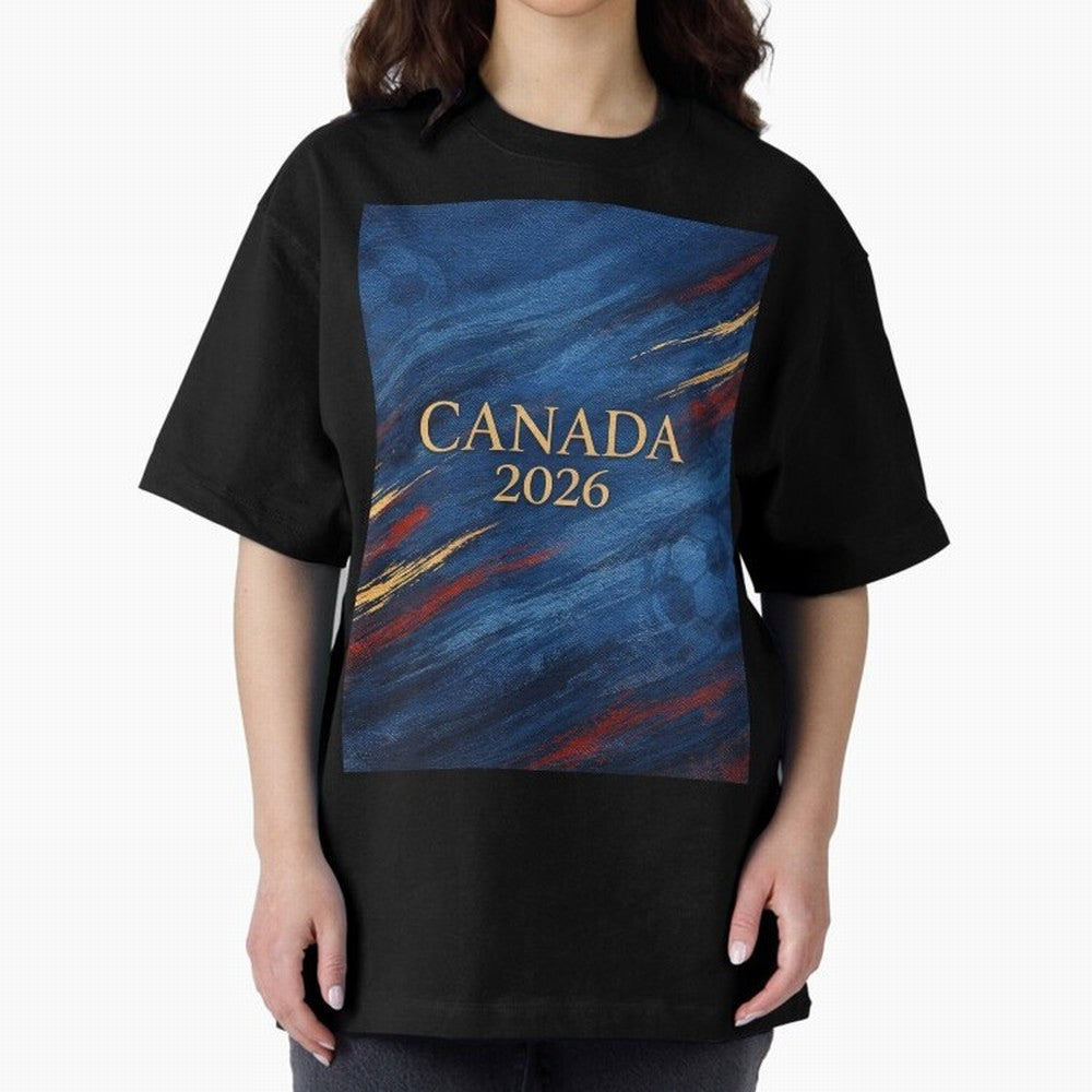 Elegant and Luxury Canada 2026 Soccer Theme Classic T-Shirt Relive Legendary Nights from the FIFA World Cup 2026 Group Stage Journey through Messi, Neymar and Mbappe Highlights, Argentina Pride, Classic Soccer Heritage, Championship Pressure, Fan