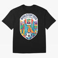 World Cup 2026 North America Soccer Tournament Colorful Emblem Classic T-Shirt Build FIFA World Cup 2026 USA Canada Mexico Spirit, Connected to Spain, Messi and Cristiano Ronaldo, Football Passion, Legendary Performances, Festival Vibes and