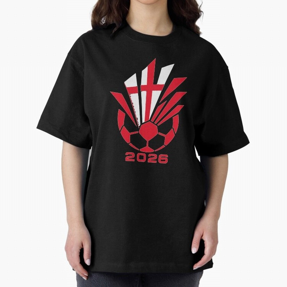 England Soccer 2026 Cross Burst Emblem Classic T-Shirt Celebrate Fan Favorites in Global Football Passion for FIFA World Cup 2026 Group Stage, Inspired by CR7 and Messi, England, Match Day Excitement, Supporter Culture, Golden Goals and Global