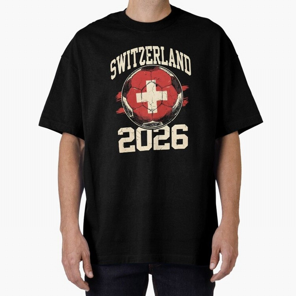 Switzerland 2026 World Cup Classic T-Shirt Show Championship Spirit for FIFA World Cup 2026 Group Stage Spirit, Made for Netherlands, CR7 and Messi, Champion Mindset, Group Stage Buzz, Knockout Tension and Passionate Fan Culture; Great for Watch