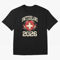 Switzerland 2026 World Cup Classic T-Shirt Show Championship Spirit for FIFA World Cup 2026 Group Stage Spirit, Made for Netherlands, CR7 and Messi, Champion Mindset, Group Stage Buzz, Knockout Tension and Passionate Fan Culture; Great for Watch