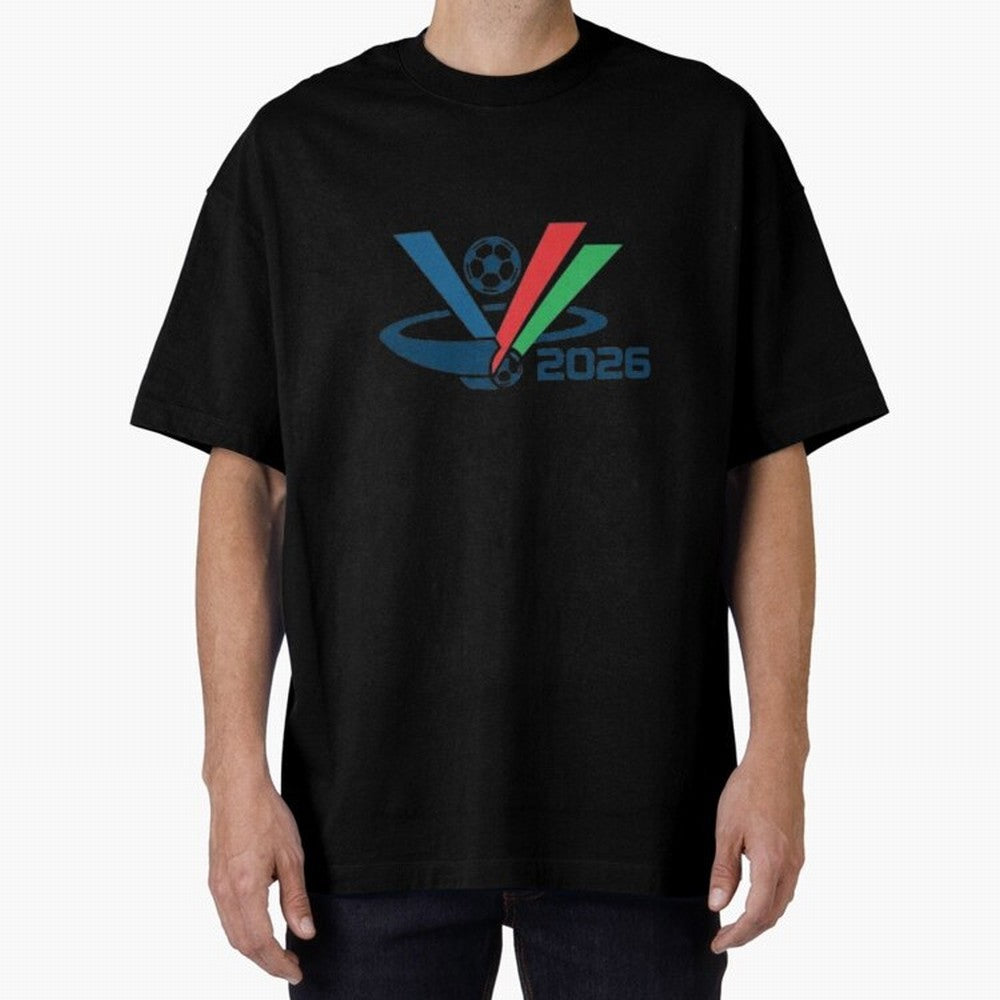 Minimalist FIFA 2026 V-Logo Design Classic T-Shirt Join the Countdown to the FIFA World Cup 2026 Group Stage Journey through Haaland and Mbappe Highlights, France Pride, Stadium Memories, Football Loyalty, International Chants and Championship