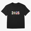North American Soccer Spirit Team 2026 T-Shirt_82770209 Classic T-Shirt Support Global Football Passion for FIFA World Cup 2026, Driven by CR7, England and Germany, Supporter Pride, Iconic Celebrations, Legendary Names and Global Match Day Energy;