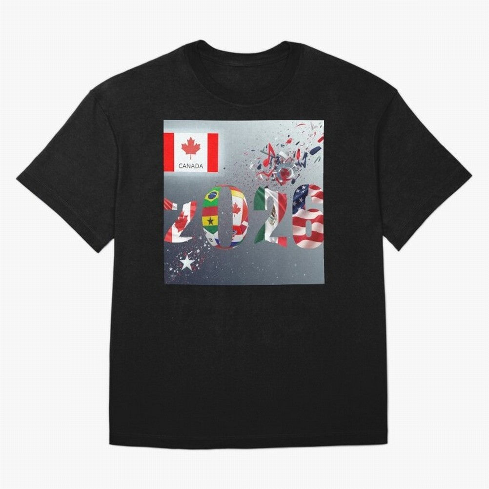 World Cup 2026 Classic T-Shirt Live the Energy of Match Day Hype around FIFA World Cup 2026 Group Stage, Messi, CR7 and Mbappe, Spain, Champion Mindset, Group Stage Buzz, Knockout Tension and Passionate Fan Culture; Made for Die Hard Supporters,