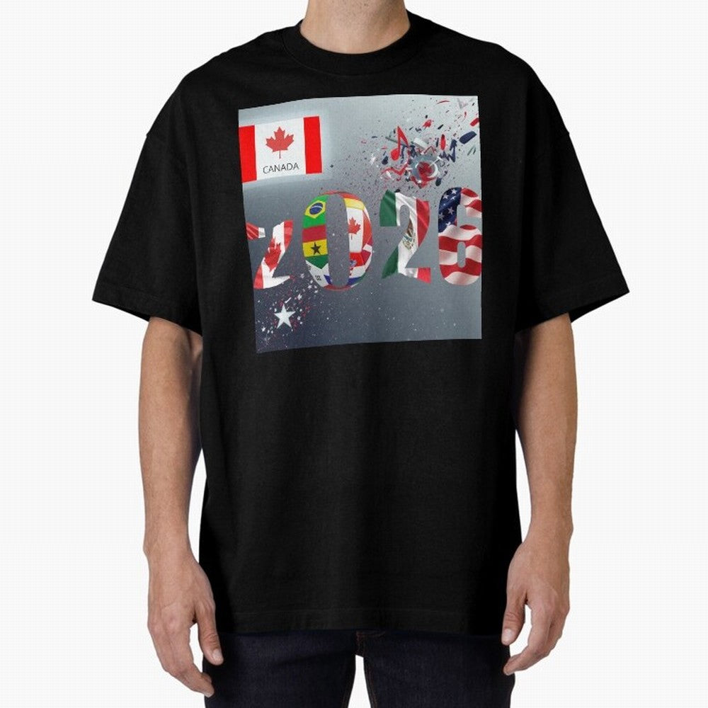 World Cup 2026 Classic T-Shirt Live the Energy of Match Day Hype around FIFA World Cup 2026 Group Stage, Messi, CR7 and Mbappe, Spain, Champion Mindset, Group Stage Buzz, Knockout Tension and Passionate Fan Culture; Made for Die Hard Supporters,