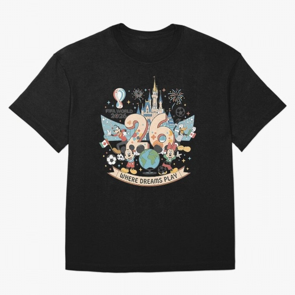 Dreamland Football 2026 Classic T-Shirt Celebrate FIFA World Cup 2026 Capturing Mbappe and Neymar, Netherlands Energy, Global Supporter Spirit, Legendary Goals, National Colors and Tournament Celebration; Great for Supporters Who Love Legendary