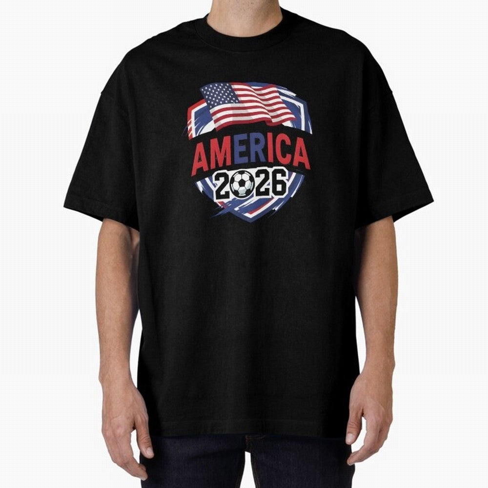 America World Cup 2026 ¨C USA Football Classic T-Shirt Get Ready for the FIFA World Cup 2026 USA Canada Mexico Journey through Cristiano Ronaldo, Haaland and CR7 Highlights, Spain Pride, Classic Soccer Heritage, Championship Pressure, Fan Loyalty