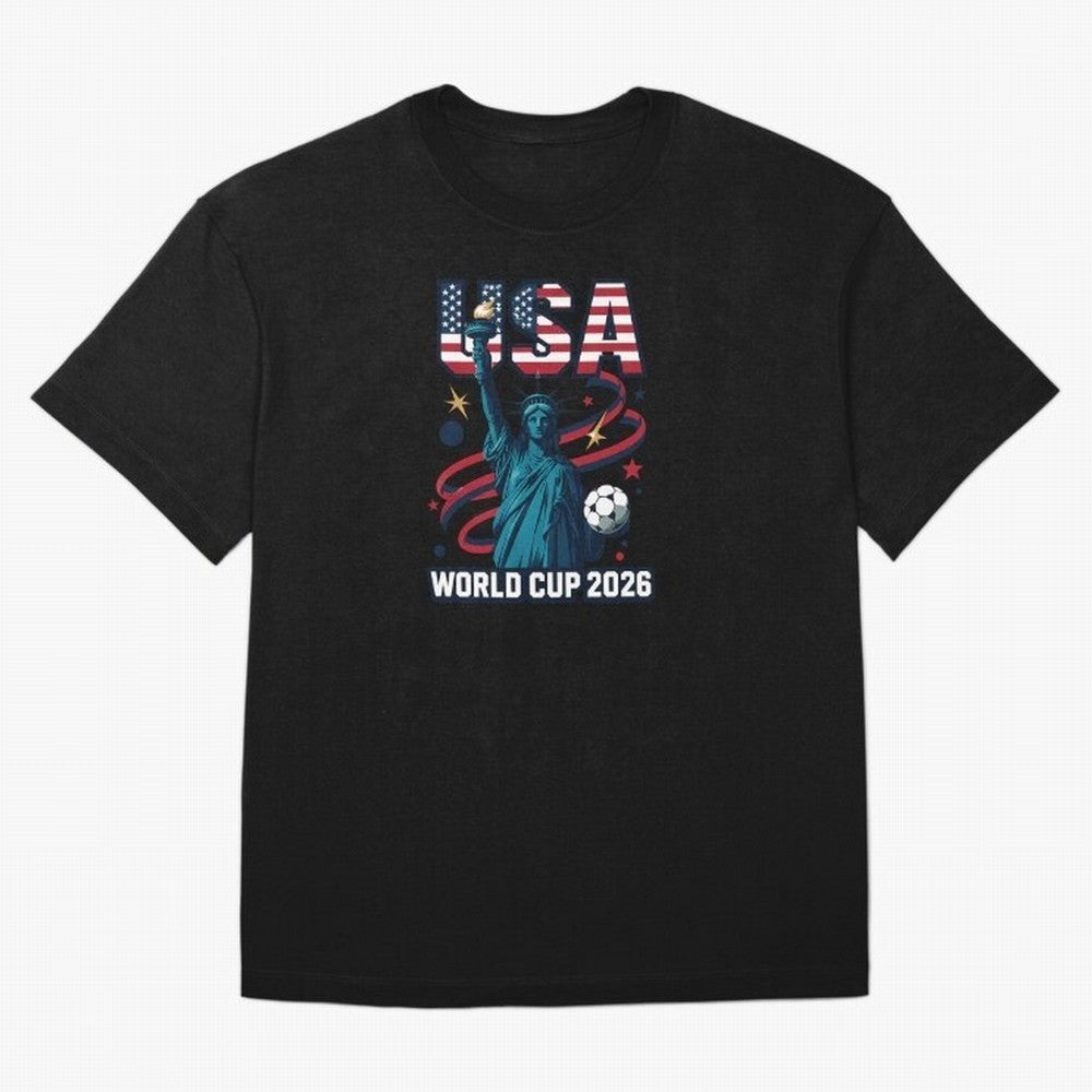 Official USA World Cup 2026 Merchandise Classic T-Shirt Celebrate Classic Football Spirit in Match Day Hype around FIFA World Cup 2026, Cristiano Ronaldo, Haaland and CR7, Argentina and Brazil, Global Supporter Spirit, Legendary Goals, National