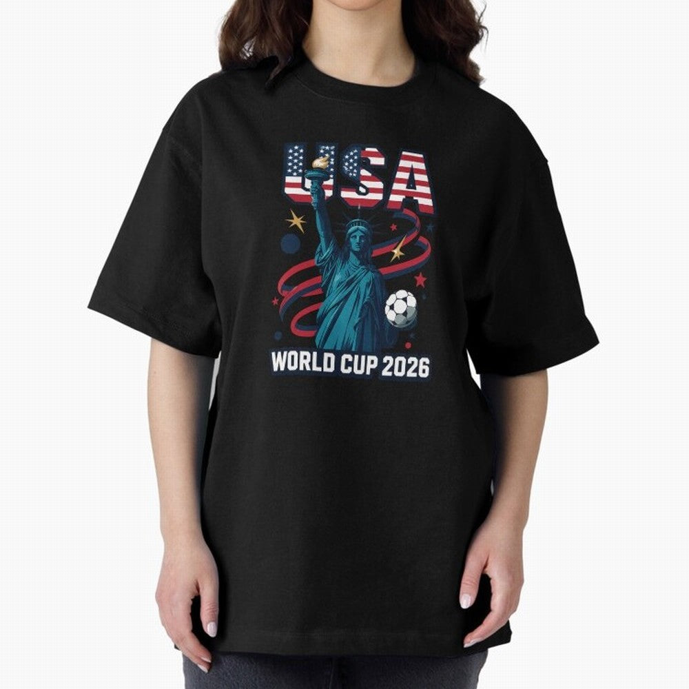 Official USA World Cup 2026 Merchandise Classic T-Shirt Celebrate Classic Football Spirit in Match Day Hype around FIFA World Cup 2026, Cristiano Ronaldo, Haaland and CR7, Argentina and Brazil, Global Supporter Spirit, Legendary Goals, National