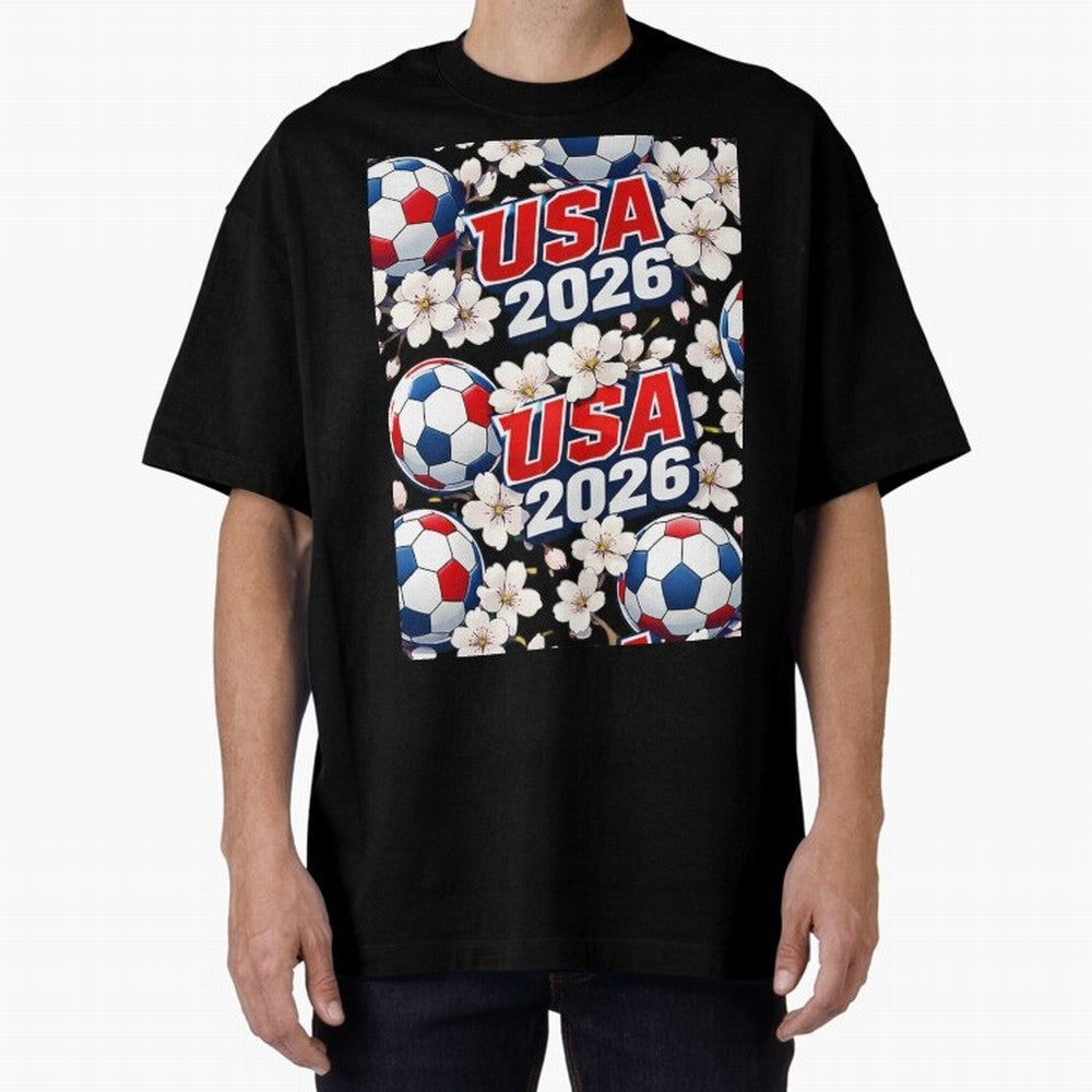 USA 2026 Soccer World Cup Pattern - Artistic Picasso Style Football Classic T-Shirt Bring World Football Passion into Global Football Passion for FIFA World Cup 2026 USA Canada Mexico, Centered on Mbappe and Neymar, Argentina, France and Brazil,
