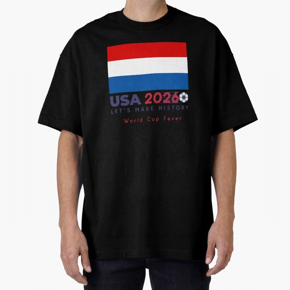 USA 2026 World Cup Americas football. Classic T-Shirt Carry Match Day Hype around FIFA World Cup 2026, Messi, Neymar and Mbappe, Argentina, France and Brazil, Football History, Final Match Energy, Crowd Noise and Once in a Lifetime Moments; Great