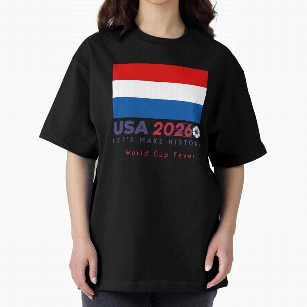 USA 2026 World Cup Americas football. Classic T-Shirt Carry Match Day Hype around FIFA World Cup 2026, Messi, Neymar and Mbappe, Argentina, France and Brazil, Football History, Final Match Energy, Crowd Noise and Once in a Lifetime Moments; Great