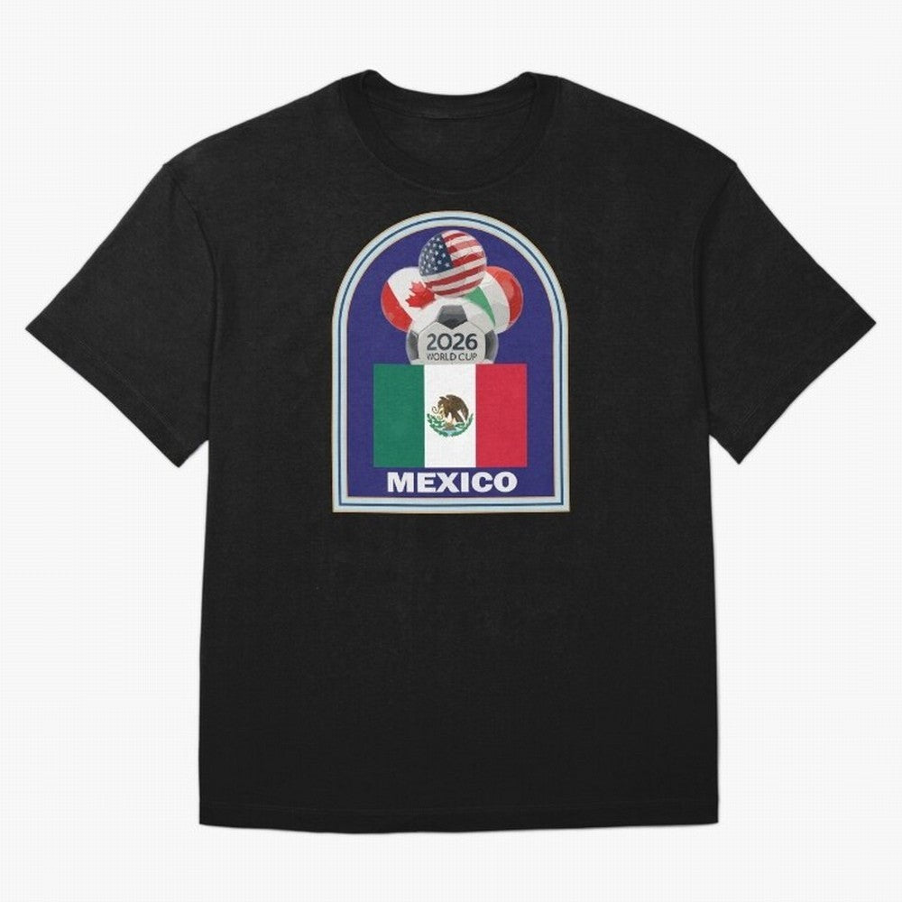 Mexico 2026 Soccer T-shirt Classic T-Shirt Celebrate Fan Favorites in FIFA World Cup 2026 USA Canada Mexico Celebrating Cristiano Ronaldo, Argentina and Brazil Energy, Classic Soccer Heritage, Championship Pressure, Fan Loyalty and International