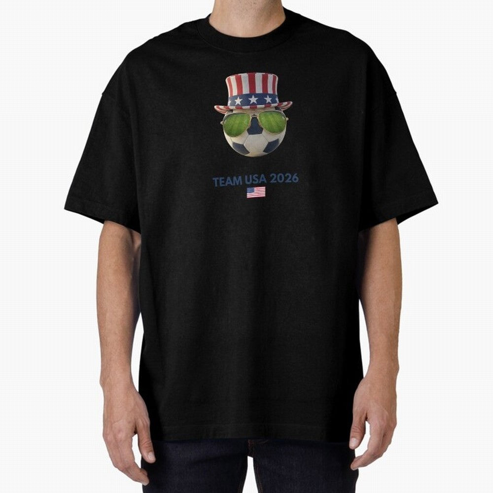 Soccer Fan Gear: Team USA 2026 Classic T-Shirt Show Passion for the Stars of FIFA World Cup 2026 Group Stage for Fans of Mbappe and Argentina, France and Brazil, Bringing Global Supporter Spirit, Legendary Goals, National Colors and Tournament