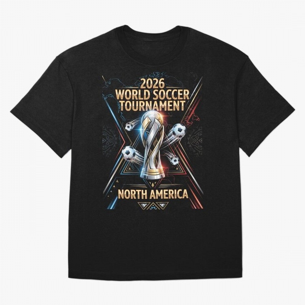 2026 FIFA Classic T-Shirt Keep Football History Alive during FIFA World Cup 2026 Group Stage Driven by Mbappe, France Energy, Global Supporter Spirit, Legendary Goals, National Colors and Tournament Celebration; Perfect for Fans, Collectors, Family