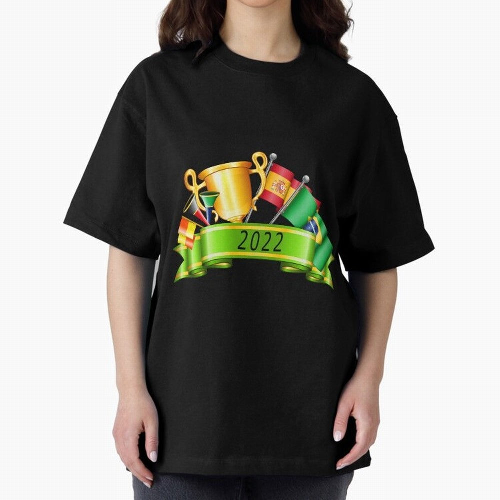 World Cup 2022 Qatar Spain Brazil Classic T-Shirt Relive Legendary Nights from Global Football Passion for FIFA World Cup 2026 Group Stage, Driven by Messi, CR7 and Mbappe, Portugal, Spain and Germany, Champion Mindset, Group Stage Buzz, Knockout