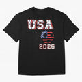 Vintage USA World Cup, Fifa World Cup 2026 Classic T-Shirt Celebrate National Team Dreams in FIFA World Cup 2026 Spirit, Made for England and Germany, Mbappe and Neymar, Vintage Soccer Flavor, Modern Football Stars, National Flags and Final Night