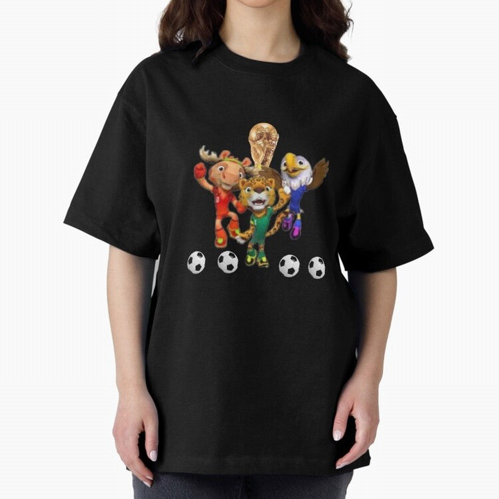 World Cup Mascot Classic T-Shirt Join the Countdown to Global Football Passion for FIFA World Cup 2026 USA Canada Mexico, Celebrating Messi, CR7 and Mbappe, England, Supporter Pride, Iconic Celebrations, Legendary Names and Global Match Day Energy;