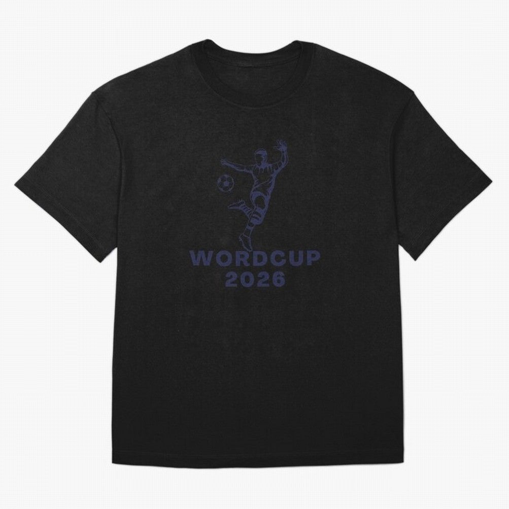 Football Is Life World Cup Fan T-Shirt Classic T-Shirt Relive the Noise and Pride of FIFA World Cup 2026 Group Stage for Fans of CR7 and Messi and Spain and Netherlands, Bringing Retro Football Energy, Iconic Rivalries, Trophy Chase Drama and