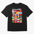 Countries Participating In The World Cup 2022 Qatar Classic T-Shirt Honor the Beautiful Game during FIFA World Cup 2026 Spirit, Celebrating England and Germany, Messi, CR7 and Mbappe, Game Day Rituals, Football Legends, Country Pride and the Road