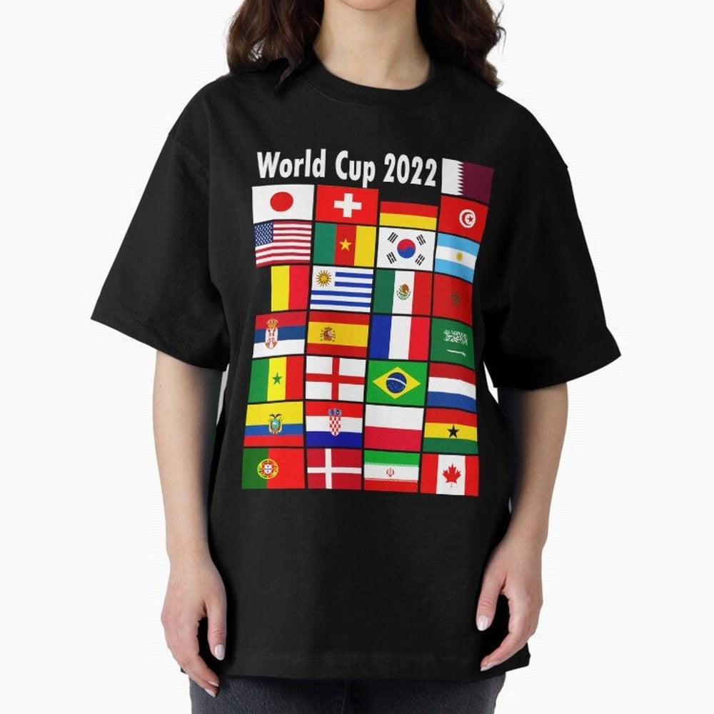 Countries Participating In The World Cup 2022 Qatar Classic T-Shirt Honor the Beautiful Game during FIFA World Cup 2026 Spirit, Celebrating England and Germany, Messi, CR7 and Mbappe, Game Day Rituals, Football Legends, Country Pride and the Road