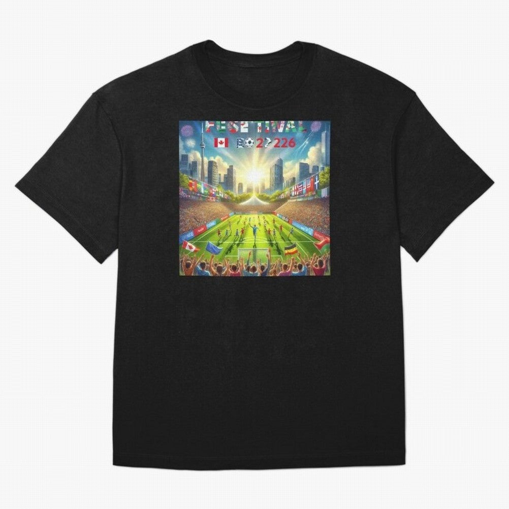 TORONTO SOCCER FESTIVAL 2026 Classic T-Shirt Create the FIFA World Cup 2026 USA Canada Mexico Journey through Messi and Cristiano Ronaldo Highlights, Argentina and Brazil Pride, Match Day Excitement, Supporter Culture, Golden Goals and Global