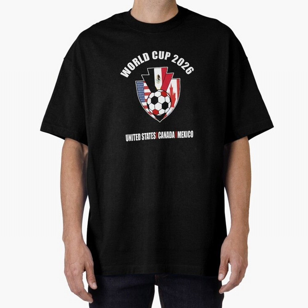 World Cup 2026 T-Shirt_85693409 Classic T-Shirt Unlock Match Day Hype around FIFA World Cup 2026 USA Canada Mexico, Mbappe, Argentina, France and Brazil, Match Day Excitement, Supporter Culture, Golden Goals and Global Football Passion; Created for